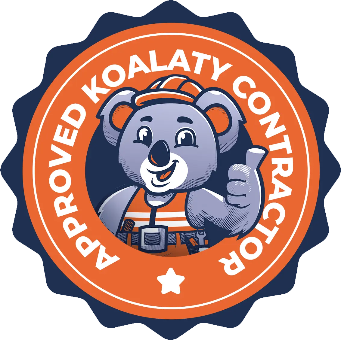 Approved Koalaty Contractor trust badge