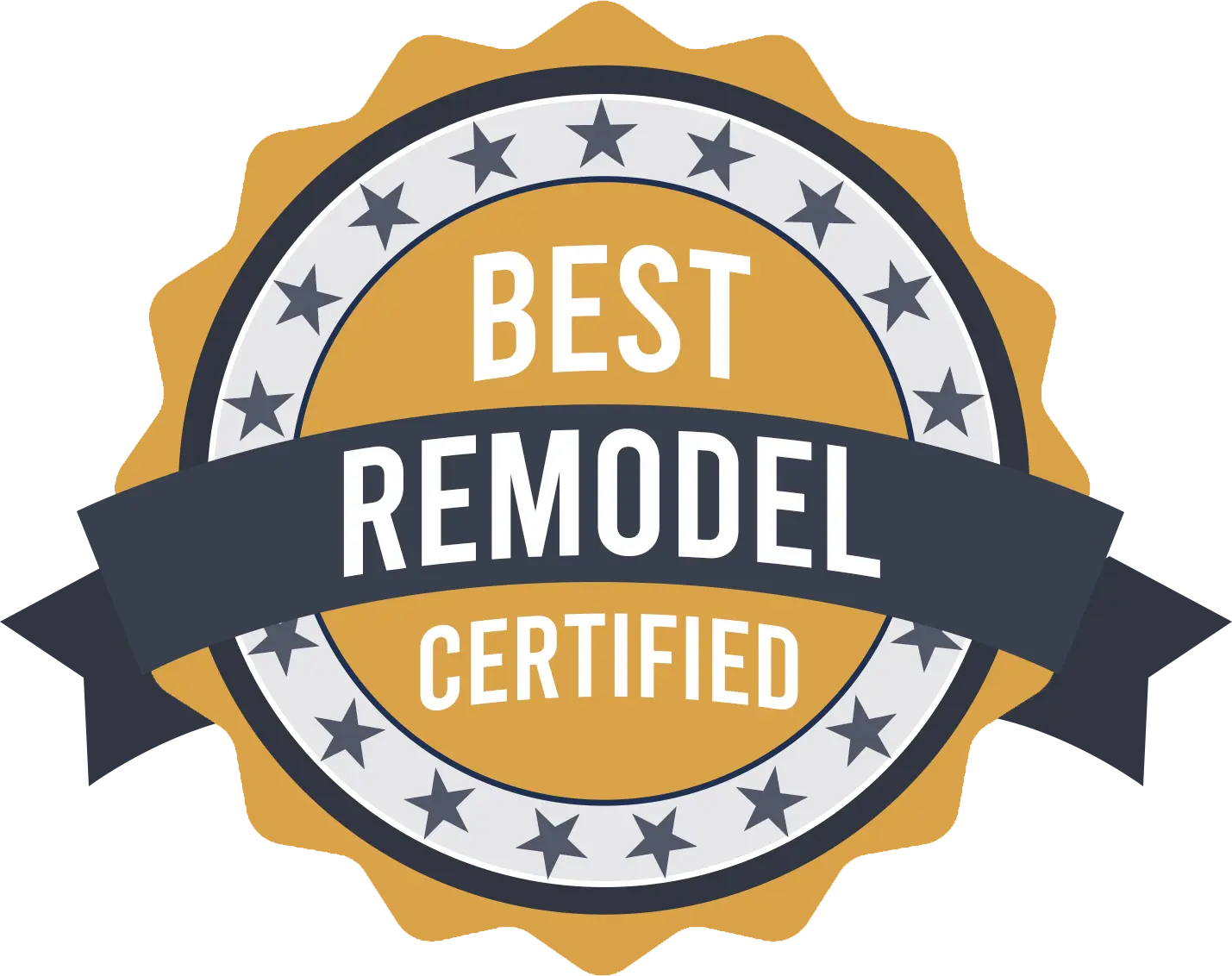 Best Remodel Certified contractor trust badge